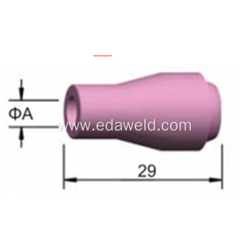 13N Tig Welding Ceramic Nozzle